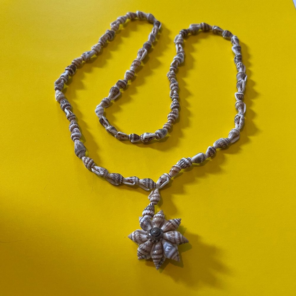 Unique Handmade Seashell Necklace